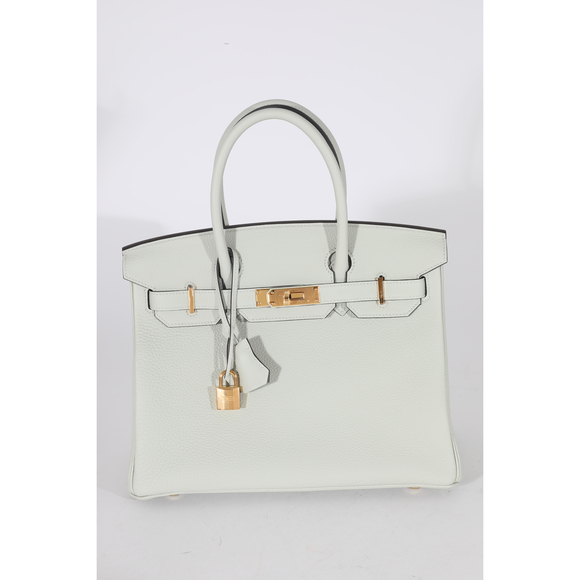 HERMES Gris Neve Togo Birkin 30 GHW - Picture 7 of 7
